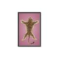 Picture of Tiger on Pink _GroupedProduct_Rectangle_Portrait_Canvas_Framed_