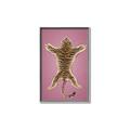 Picture of Tiger on Pink _GroupedProduct_Rectangle_Portrait_Canvas_Framed_