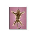 Picture of Tiger on Pink _GroupedProduct_Rectangle_Portrait_Canvas_Framed_