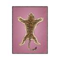 Picture of Tiger on Pink _GroupedProduct_Rectangle_Portrait_Canvas_Framed_