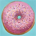Picture of Sprinkle Donut _GroupedProduct_Square_Unframed_Print_Only_