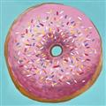 Picture of Sprinkle Donut _GroupedProduct_Square_Unframed_Print_Only_