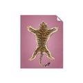 Picture of Tiger on Pink _GroupedProduct_Rectangle_Portrait_Unframed_Print_Only_