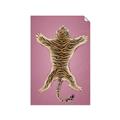 Picture of Tiger on Pink _GroupedProduct_Rectangle_Portrait_Unframed_Print_Only_