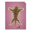 Picture of Tiger on Pink _GroupedProduct_Rectangle_Portrait_Unframed_Print_Only_