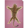 Picture of Tiger on Pink _GroupedProduct_Rectangle_Portrait_Unframed_Print_Only_