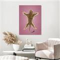 Picture of Tiger on Pink _GroupedProduct_Rectangle_Portrait_Canvas_