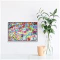 Picture of Love Is all Around _GroupedProduct_Rectangle_Landscape_Canvas_Framed_
