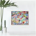 Picture of Love Is all Around _GroupedProduct_Rectangle_Landscape_Canvas_Framed_