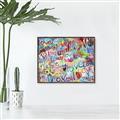 Picture of Love Is all Around _GroupedProduct_Rectangle_Landscape_Canvas_Framed_