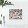 Picture of Love Is all Around _GroupedProduct_Rectangle_Landscape_Canvas_Framed_