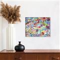 Picture of Love Is all Around _GroupedProduct_Rectangle_Landscape_Canvas_Framed_