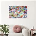 Picture of Love Is all Around _GroupedProduct_Rectangle_Landscape_Canvas_Framed_
