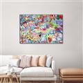 Picture of Love Is all Around _GroupedProduct_Rectangle_Landscape_Canvas_Framed_
