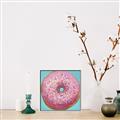 Picture of Sprinkle Donut _GroupedProduct_Square_Canvas_Framed_