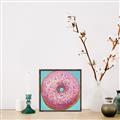 Picture of Sprinkle Donut _GroupedProduct_Square_Canvas_Framed_
