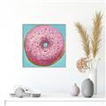 Picture of Sprinkle Donut _GroupedProduct_Square_Canvas_Framed_