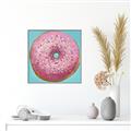 Picture of Sprinkle Donut _GroupedProduct_Square_Canvas_Framed_