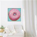 Picture of Sprinkle Donut _GroupedProduct_Square_Canvas_Framed_