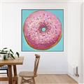 Picture of Sprinkle Donut _GroupedProduct_Square_Canvas_Framed_