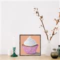 Picture of Vanilla Cupcake _GroupedProduct_Square_Canvas_Framed_