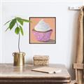 Picture of Vanilla Cupcake _GroupedProduct_Square_Canvas_Framed_