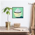 Picture of Chocolate Cupcake _GroupedProduct_Square_Canvas_Framed_