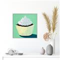 Picture of Chocolate Cupcake _GroupedProduct_Square_Canvas_Framed_