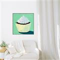 Picture of Chocolate Cupcake _GroupedProduct_Square_Canvas_Framed_