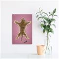 Picture of Tiger on Pink _GroupedProduct_Rectangle_Portrait_Unframed_Print_Only_