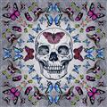 Picture of Butterfly Skull _GroupedProduct_Square_Unframed_Print_Only_