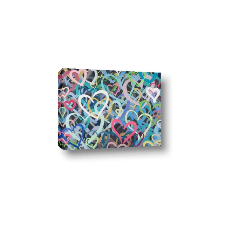 Picture of Painted Hearts _GroupedProduct_Rectangle_Landscape_Canvas_
