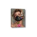 Picture of Masked Girl II _GroupedProduct_Rectangle_Portrait_Canvas_