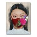 Picture of Masked Girl III _GroupedProduct_Rectangle_Portrait_Canvas_
