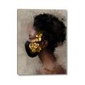 Picture of Masked Girl IV _GroupedProduct_Rectangle_Portrait_Canvas_