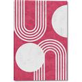 Picture of Bright Pink Abstract I  _GroupedProduct_Rectangle_Portrait_Canvas_