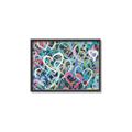 Picture of Painted Hearts _GroupedProduct_Rectangle_Landscape_Canvas_Framed_