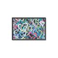 Picture of Painted Hearts _GroupedProduct_Rectangle_Landscape_Canvas_Framed_