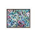 Picture of Painted Hearts _GroupedProduct_Rectangle_Landscape_Canvas_Framed_