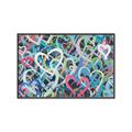 Picture of Painted Hearts _GroupedProduct_Rectangle_Landscape_Canvas_Framed_