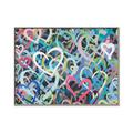 Picture of Painted Hearts _GroupedProduct_Rectangle_Landscape_Canvas_Framed_