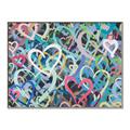 Picture of Painted Hearts _GroupedProduct_Rectangle_Landscape_Canvas_Framed_
