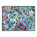 Picture of Painted Hearts _GroupedProduct_Rectangle_Landscape_Canvas_Framed_