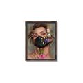 Picture of Masked Girl II _GroupedProduct_Rectangle_Portrait_Canvas_Framed_