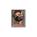 Picture of Masked Girl II _GroupedProduct_Rectangle_Portrait_Canvas_Framed_