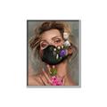 Picture of Masked Girl II _GroupedProduct_Rectangle_Portrait_Canvas_Framed_