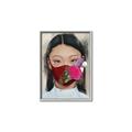 Picture of Masked Girl III _GroupedProduct_Rectangle_Portrait_Canvas_Framed_