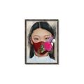 Picture of Masked Girl III _GroupedProduct_Rectangle_Portrait_Canvas_Framed_