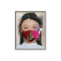 Picture of Masked Girl III _GroupedProduct_Rectangle_Portrait_Canvas_Framed_