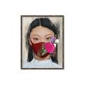 Picture of Masked Girl III _GroupedProduct_Rectangle_Portrait_Canvas_Framed_